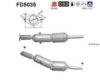 AS FD5035 Soot/Particulate Filter, exhaust system